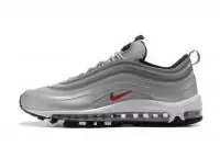 air max 97 paris nike retro chaussures rouge logo gris